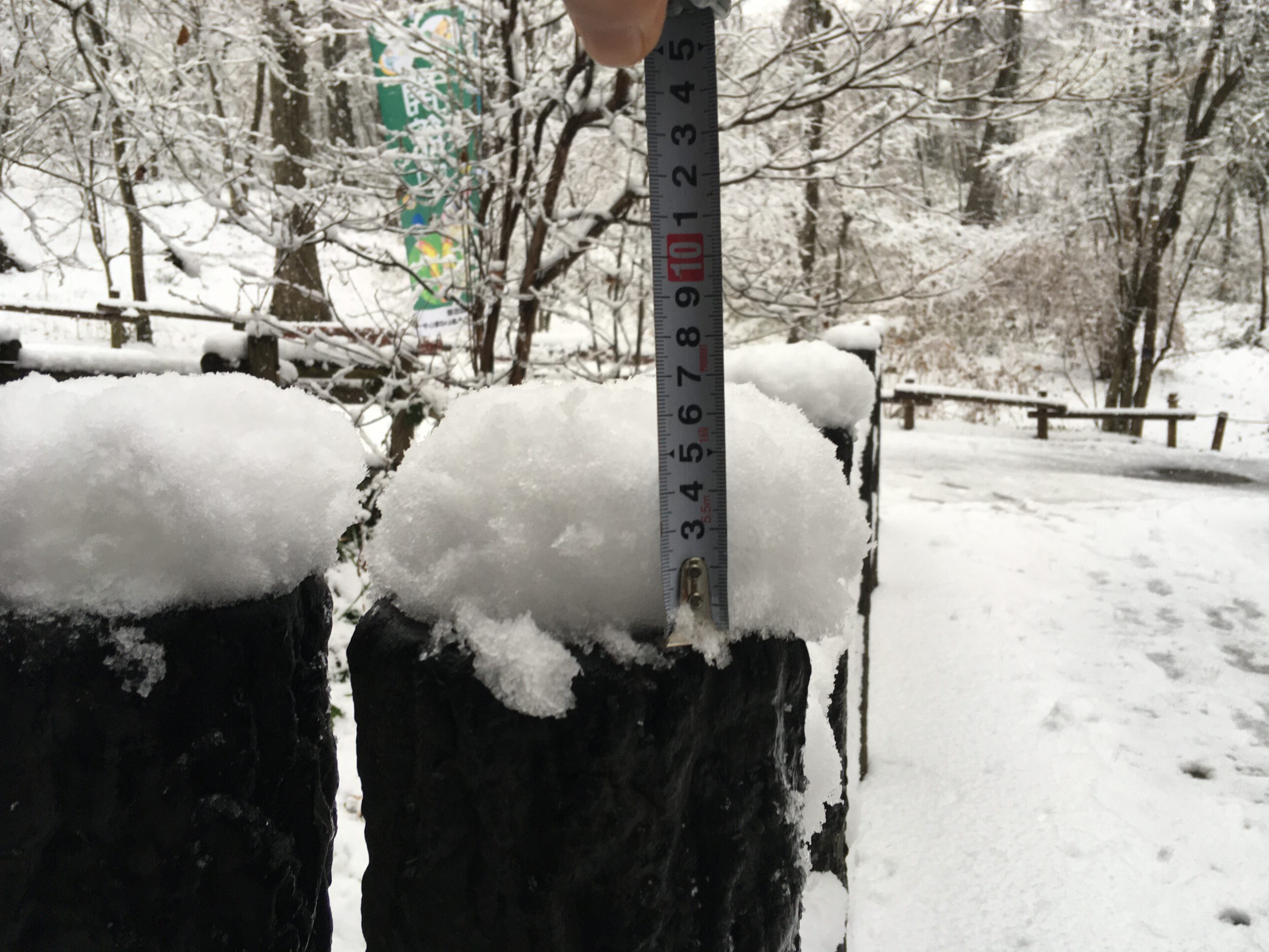 積雪2月10日